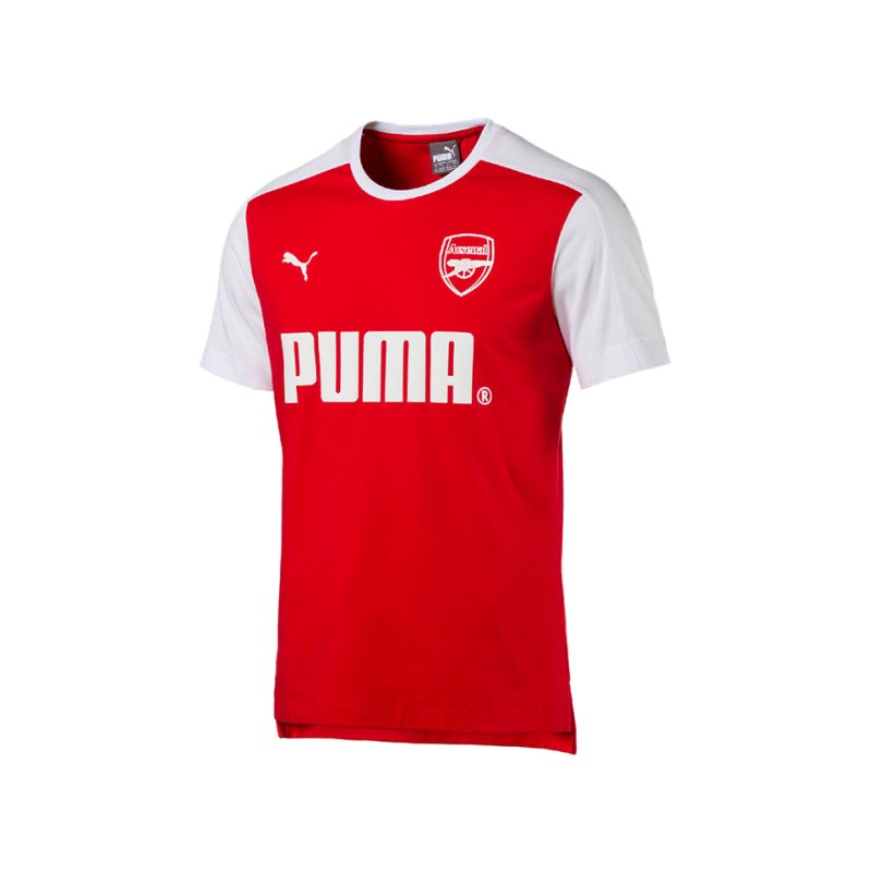 PUMA Tee T-Shirt FC Arsenal London Rot F01 - rot