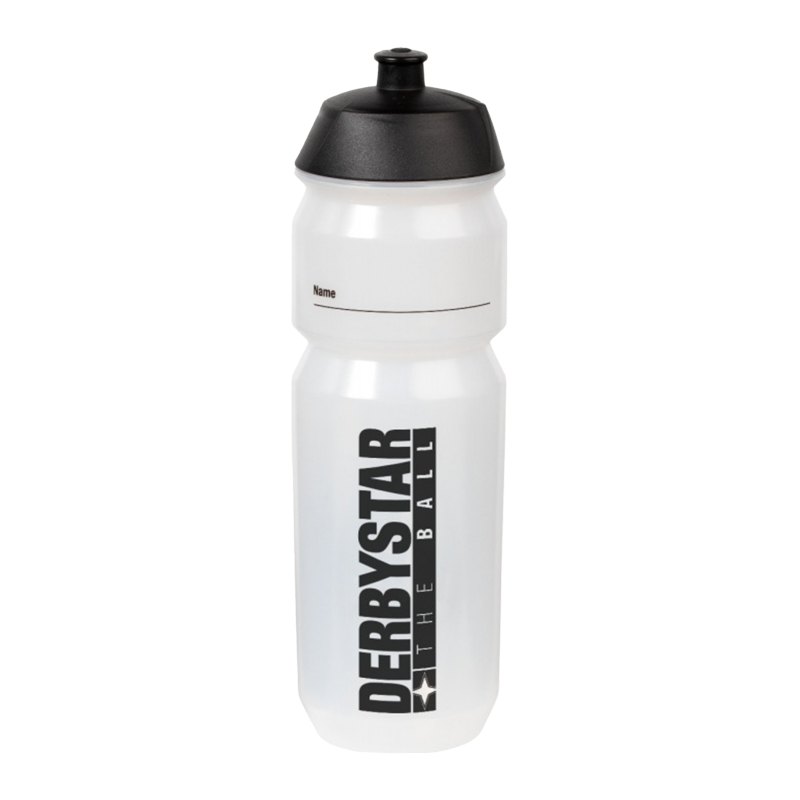 Derbystar Bio-Trinkflasche 0,7 Liter Transparent - weiss