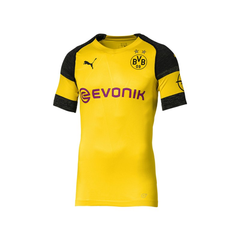 PUMA BVB Dortmund Authentic Trikot Home 2018/2019 Gelb F01 - gelb