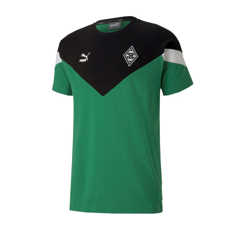 PUMA Borussia Mönchengladbach T-Shirt Grün F01 - Gruen