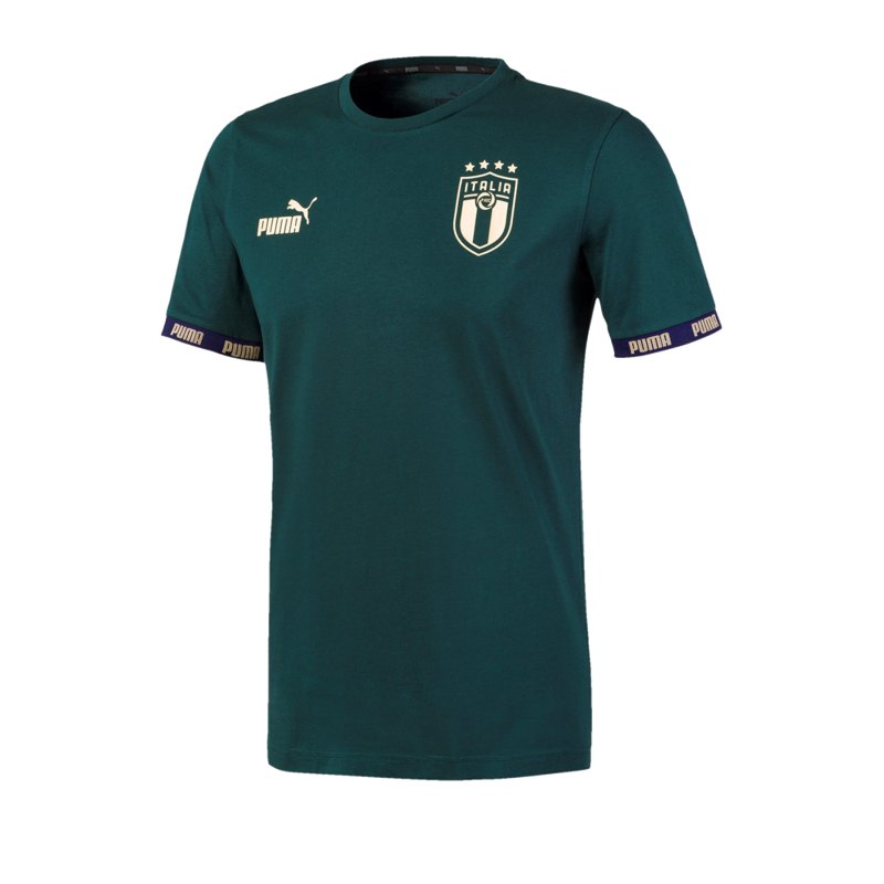 PUMA Italien FtblCulture T-Shirt Grün F03 - gruen