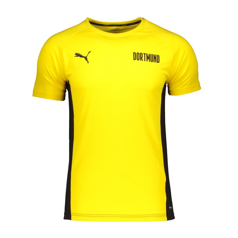 PUMA BVB Dortmund Evostripe T-Shirt Gelb F01 - gelb