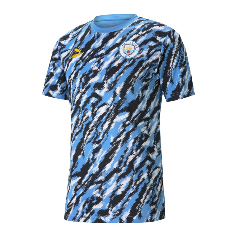 PUMA Manchester City Iconic Graphic T-Shirt F09 - schwarz