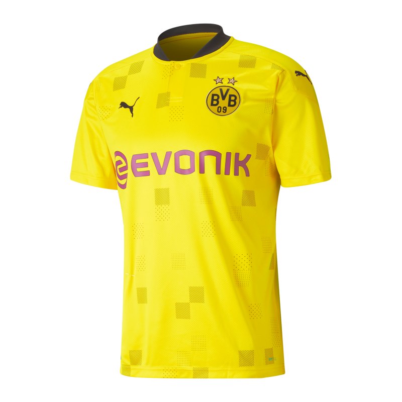 PUMA BVB Dortmund Trikot CUP 2020/2021 Kids Gelb F01 - gelb