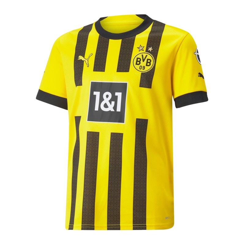 PUMA BVB Dortmund Trikot Home 2022/2023 Kids Gelb F01 - gelb