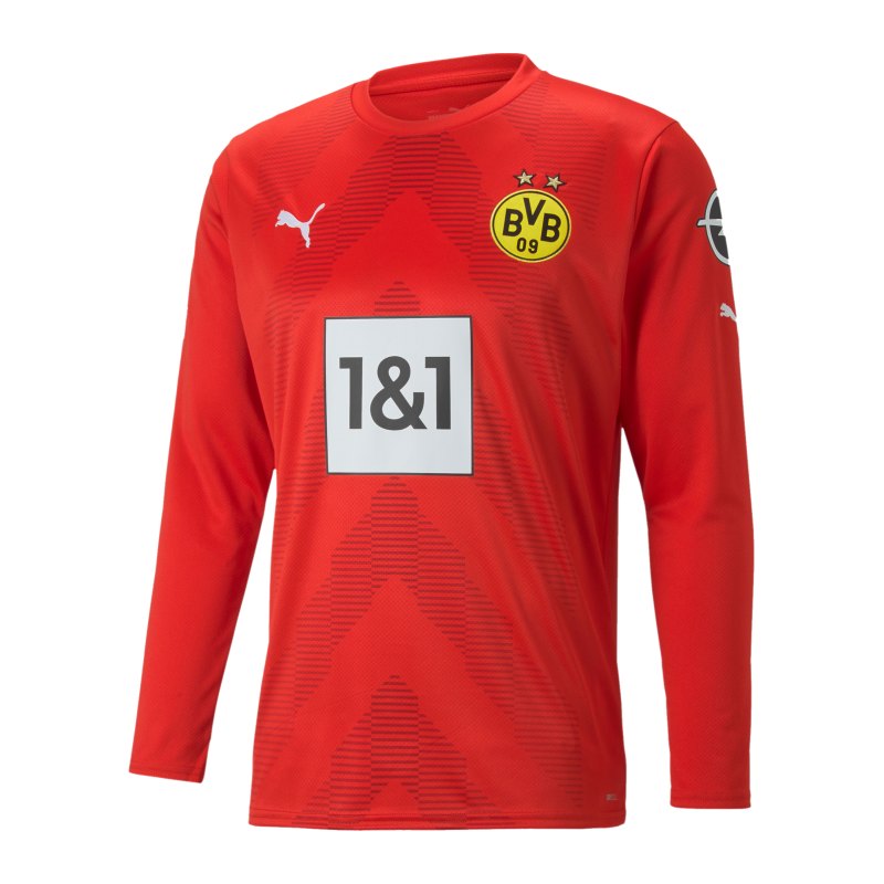 PUMA BVB Dortmund Torwarttrikot 2022/2023 Rot F04 - rot