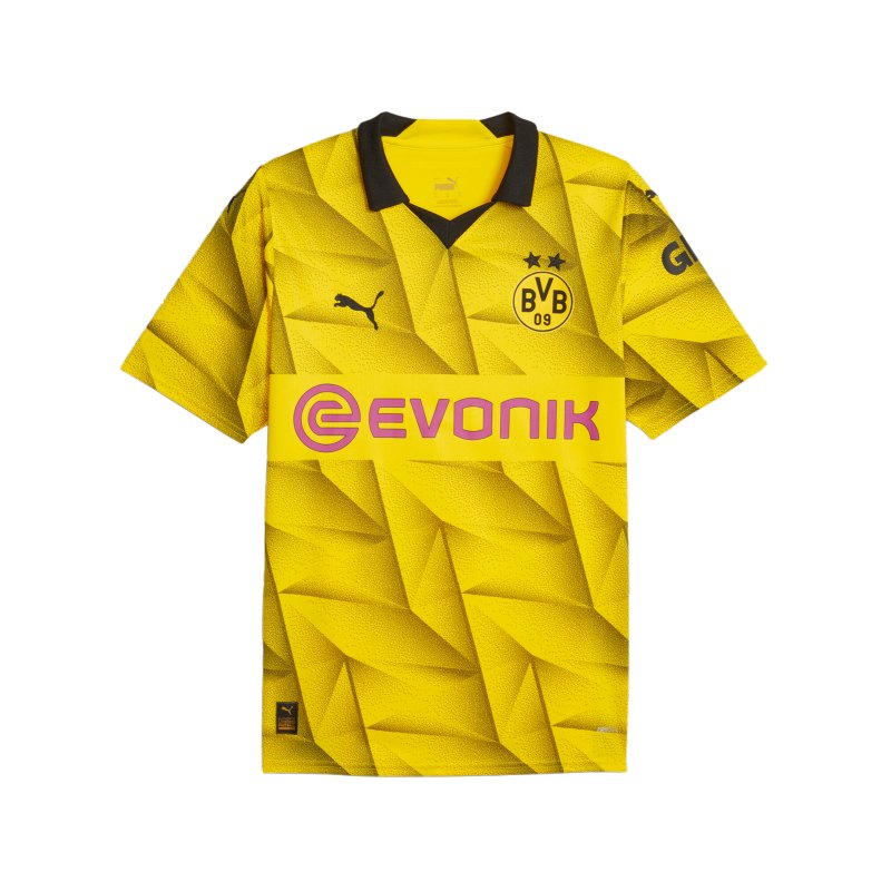 PUMA BVB Dortmund Trikot UCL 2023/2024 Gelb F03 - gelb