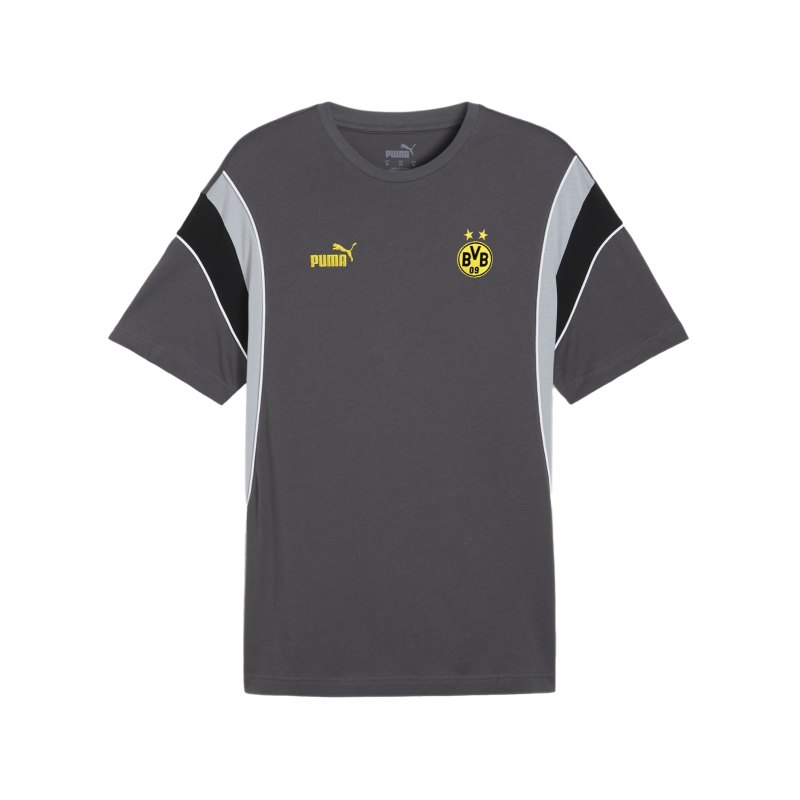PUMA BVB Dortmund Ftbl Archive T-Shirt Grau F04 - grau
