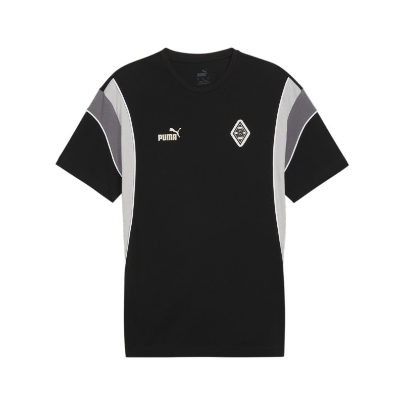PUMA Borussia Mönchengladbach Ftbl Archive T-Shirt Schwarz F01 - schwarz