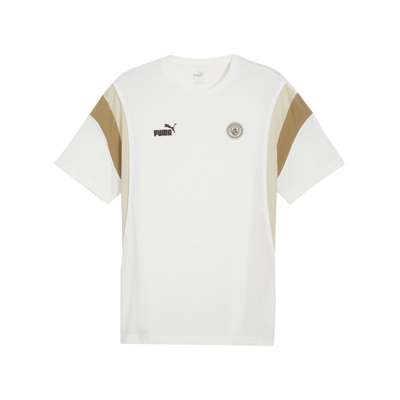 PUMA Manchester City Ftbl T-Shirt Weiss F10 - weiss