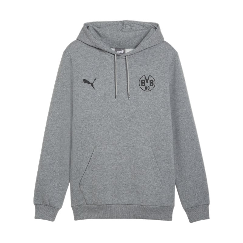 PUMA BVB Dortmund Essential Hoody Grau F08 - grau