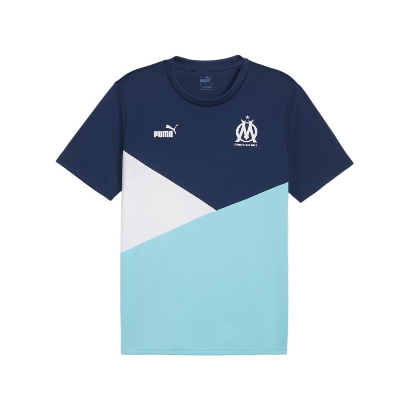 PUMA Olympique Marseille Trainingsshirt Blau F02 - blau