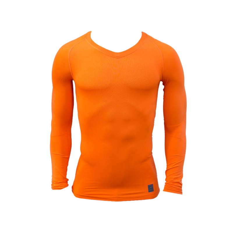 Nike Langarmshirt Pro Lightweight Seamless F815 - orange