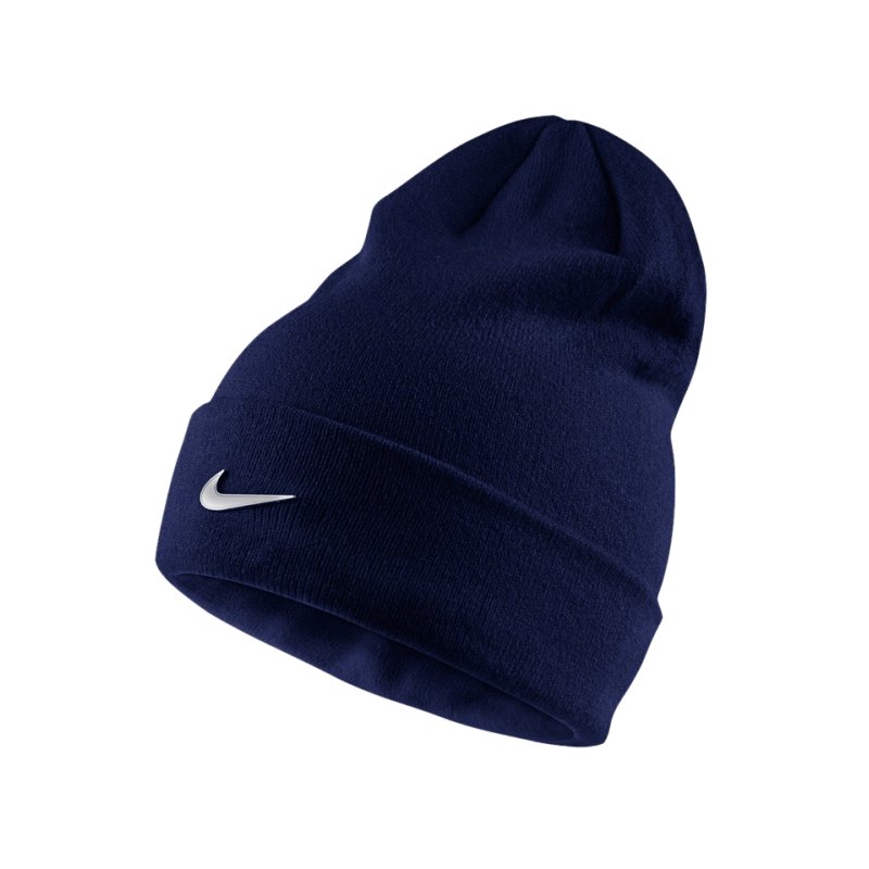 Nike Mütze Metal Swoosh Beanie Kinder Blau F541 - blau