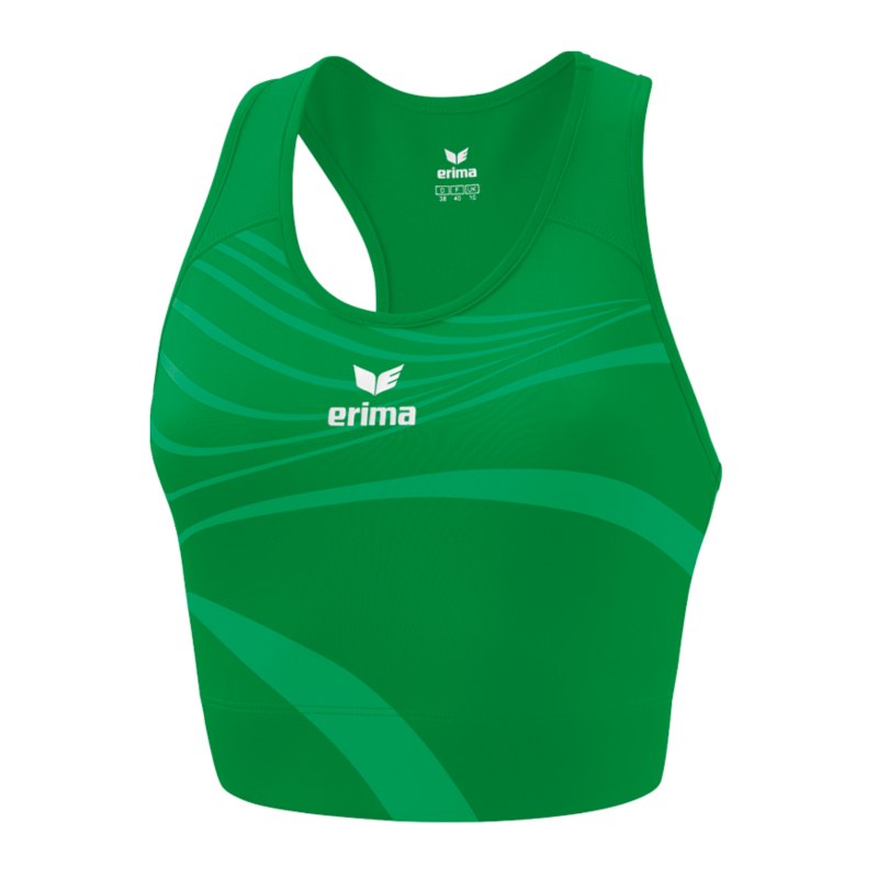 Erima Racing Sport-BH Damen Grün - gruen