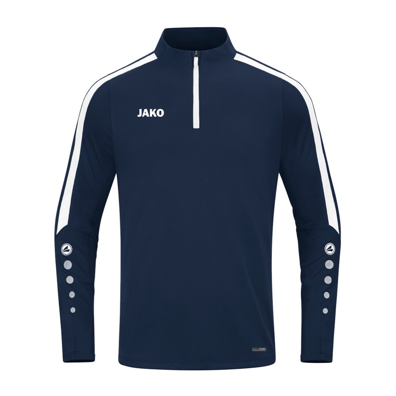 JAKO Power Sweatshirt Kids Blau Weiss F900 - blau