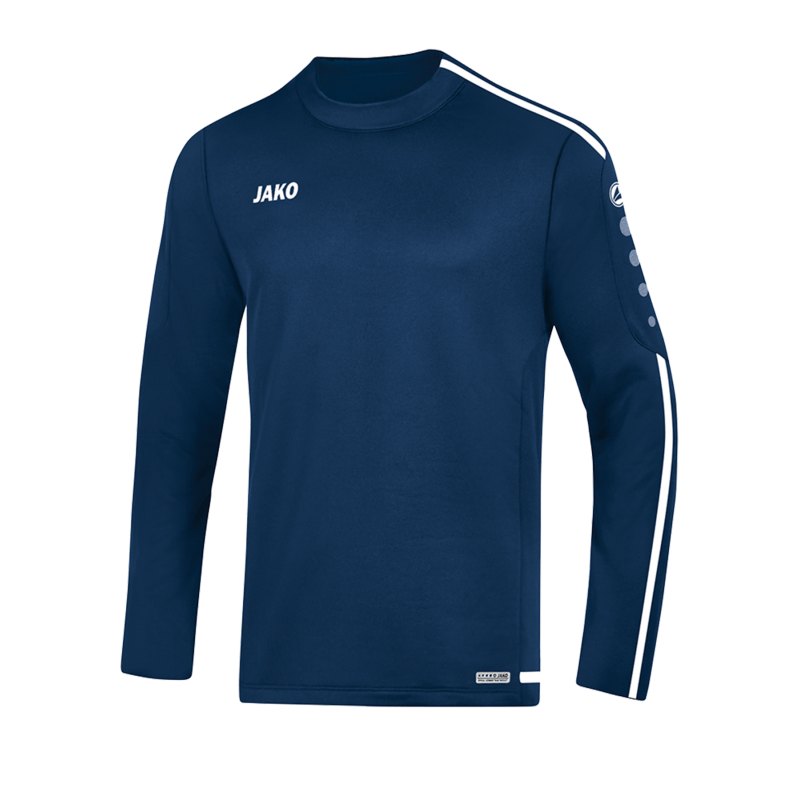 Jako Striker 2.0 Sweatshirt Blau Weiss F99 - Blau