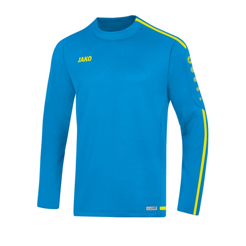 Jako Striker 2.0 Sweatshirt Kids Blau Gelb F89 - Blau