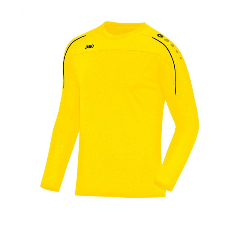 Jako Sweatshirt Classico Gelb Schwarz F03 - gelb