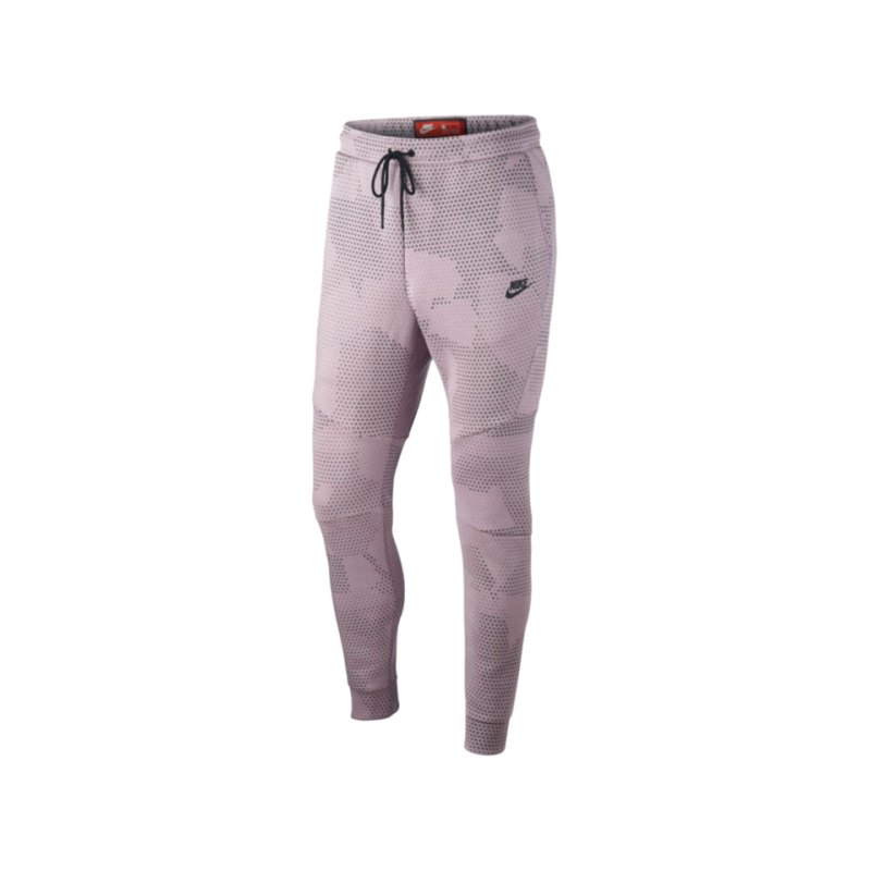 Nike Tech Fleece Pant Hose lang Rot F694 - rot