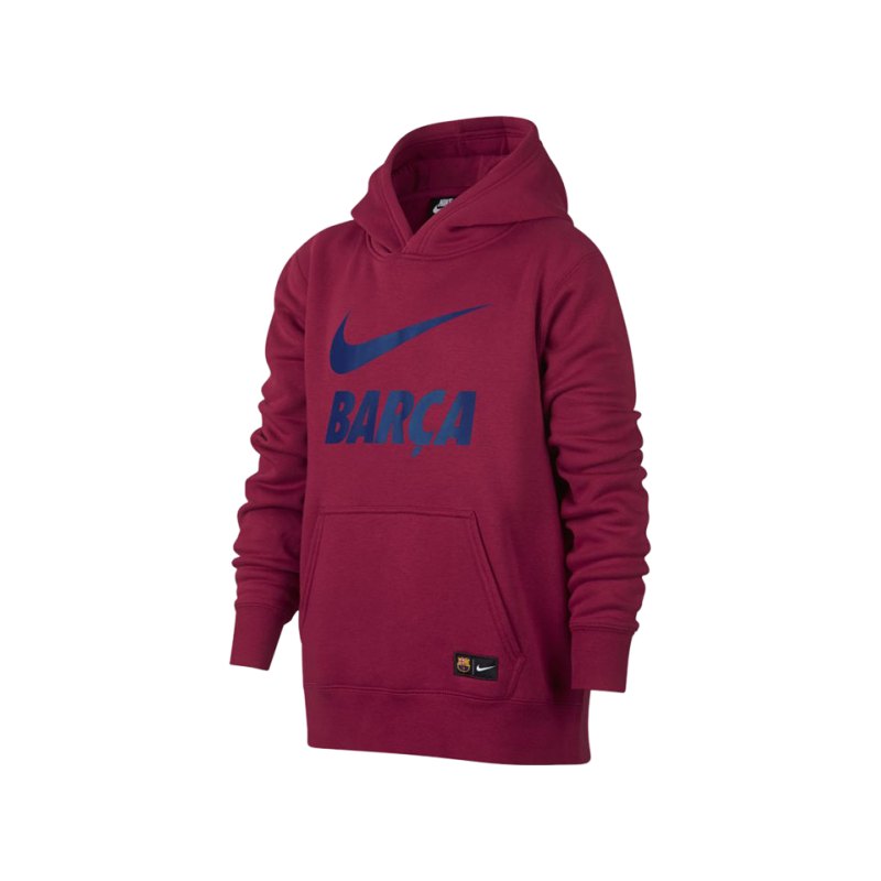Nike FC Barcelona Crest Kapuzensweatshirt Rot F620 - rot