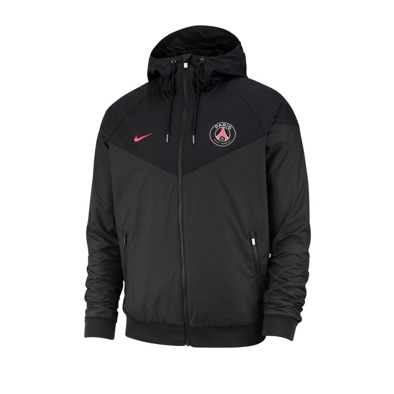Nike Paris St. Germain Windrunner Jacke Grau F060 - grau