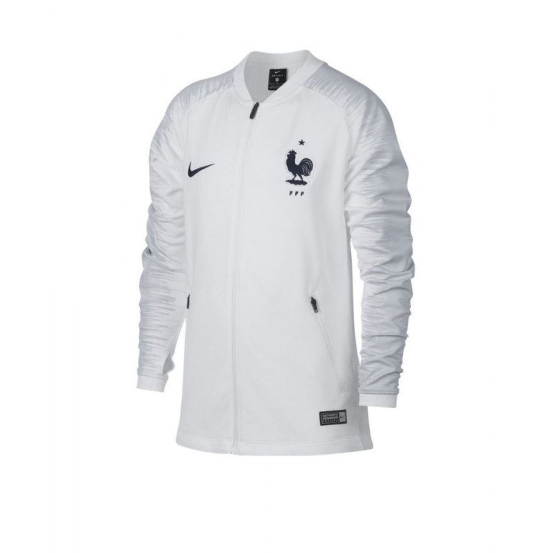 Nike Frankreich Anthem Football Jacket Kids F102 - weiss