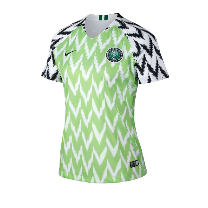 Nike Nigeria Trikot Home Damen WM 2019 Weiss F100 - weiss