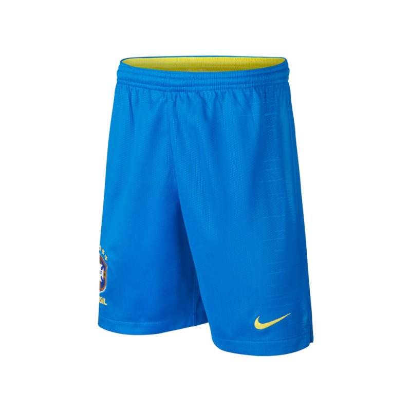 Nike Brasilien Short Home Kids WM 2018 Blau F453 - blau