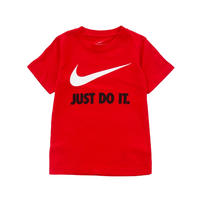 Nike Swoosh JDI T-Shirt Kids Rot FU10 - rot