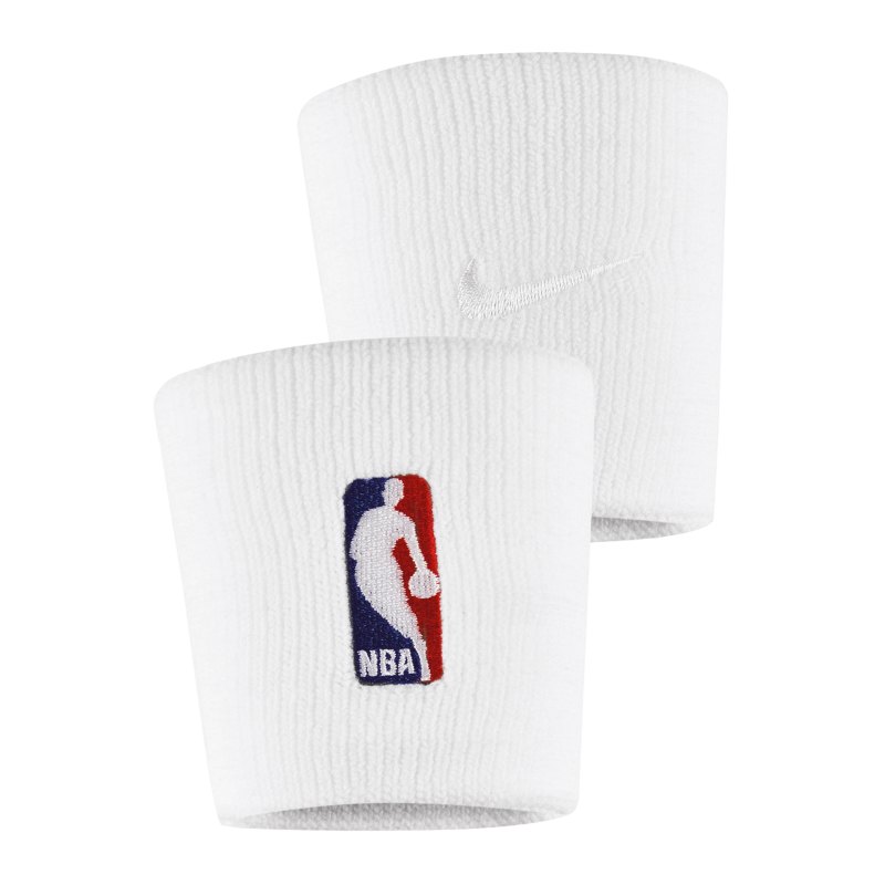 Nike Wristband NBA Schweissband F100 - weiss