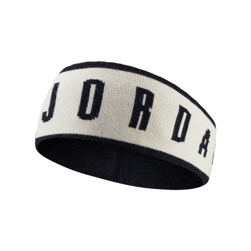 Jordan Seamless Knit Reversible Stirnband F122 - weiss