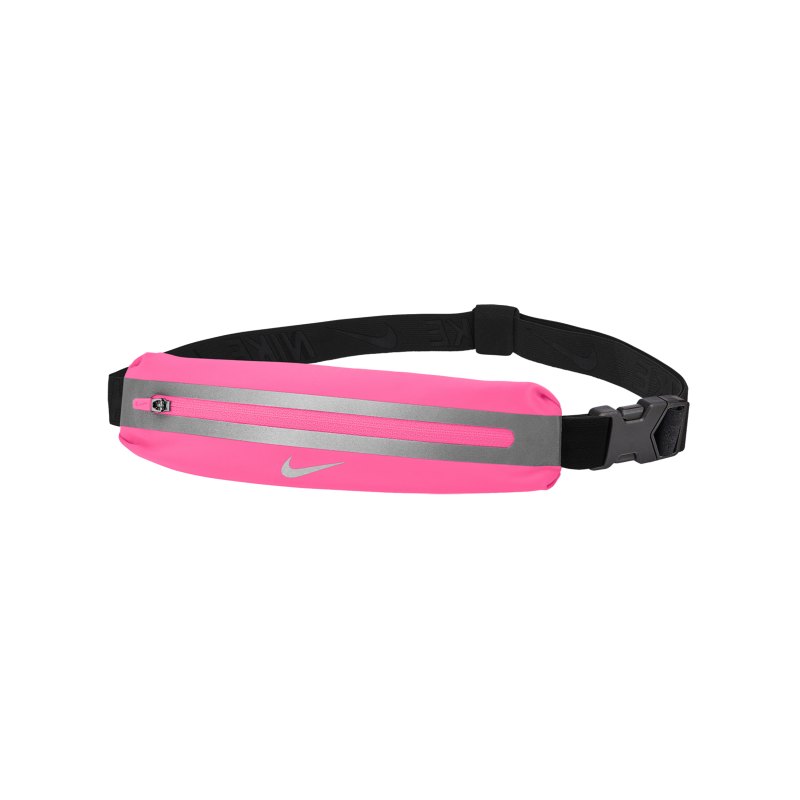 Nike Slim Hüfttasche 3.0 Pink Schwarz Silber F621 - pink