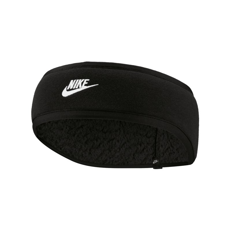 Nike Club Fleece Stirnband Running Damen F010 - schwarz