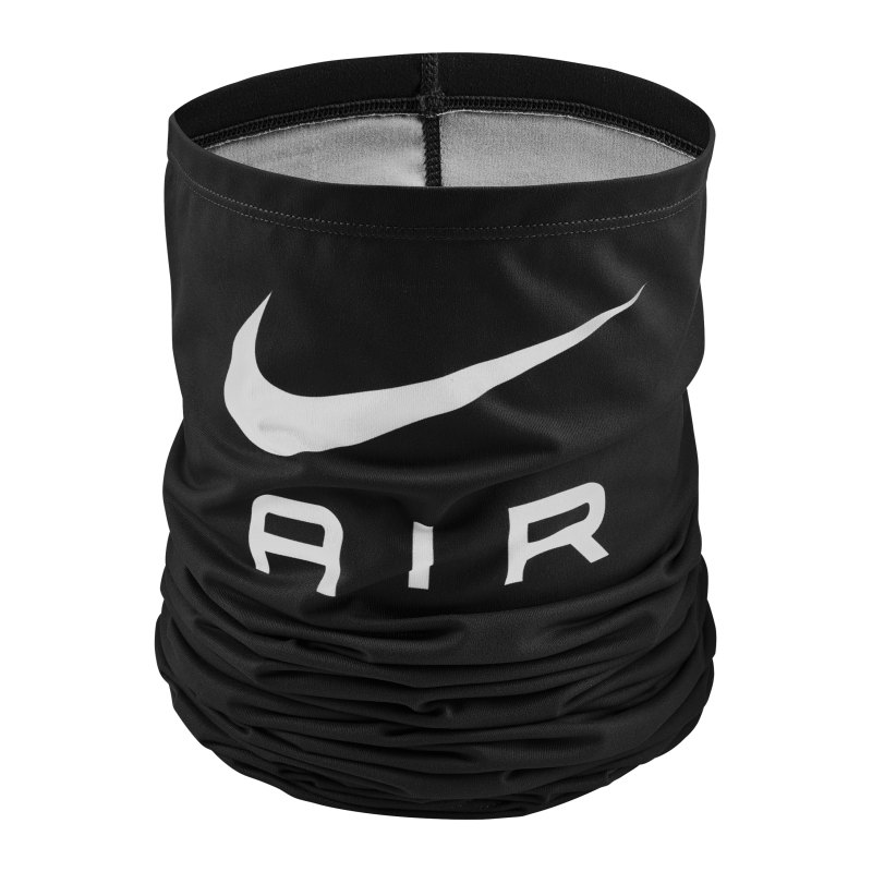 Nike Air Wrap Neckwarmer Schwarz Silber Weiss F093 - schwarz