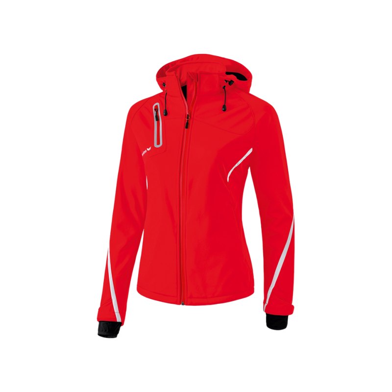 Erima Active Wear Softshell Jacke Damen Rot - rot