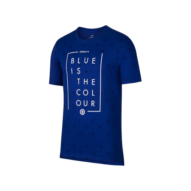 Nike FC Chelsea London Squad T-Shirt Blau F495 - blau