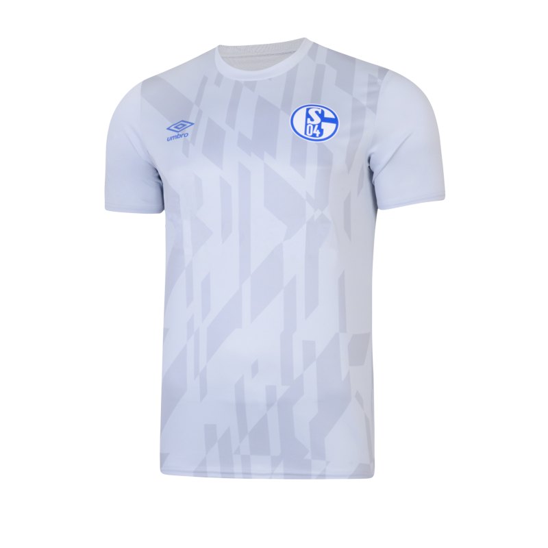 Umbro FC Schalke 04 Jersey Warm Up T-Shirt FGQK - weiss