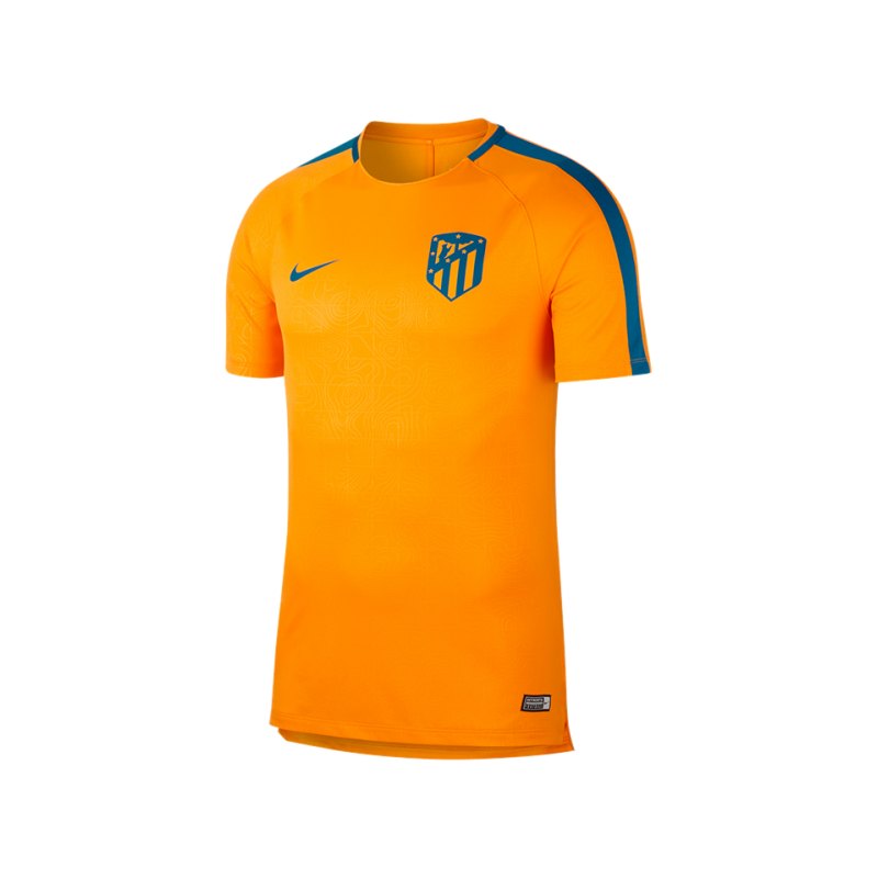 Nike Atletico Madrid Dry Squad T-Shirt Orange F833 - orange