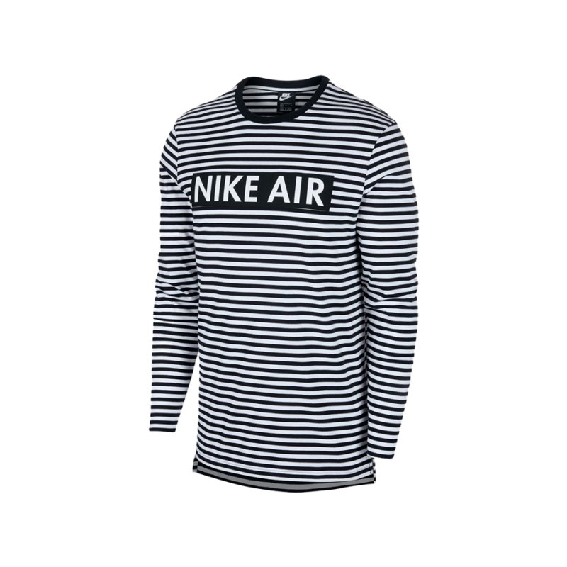 Nike Air Crew Sweatshirt Longsleeve Weiss F101 - weiss