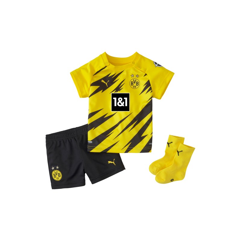 PUMA BVB Dortmund Babykit Home 2020/2021 Kids Gelb F01 - gelb