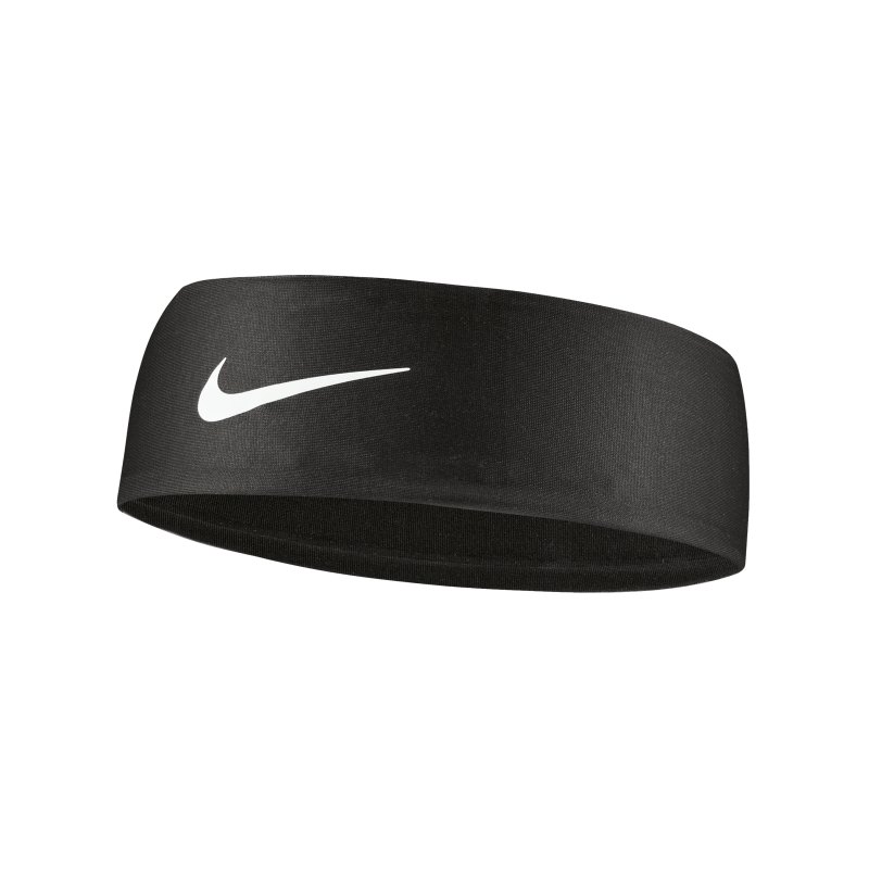 Nike Fury 3.0 Haarband Schwarz Weiss F010 - schwarz