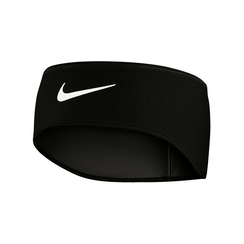Nike Knit Stirnband Schwarz Weiss F091 - schwarz