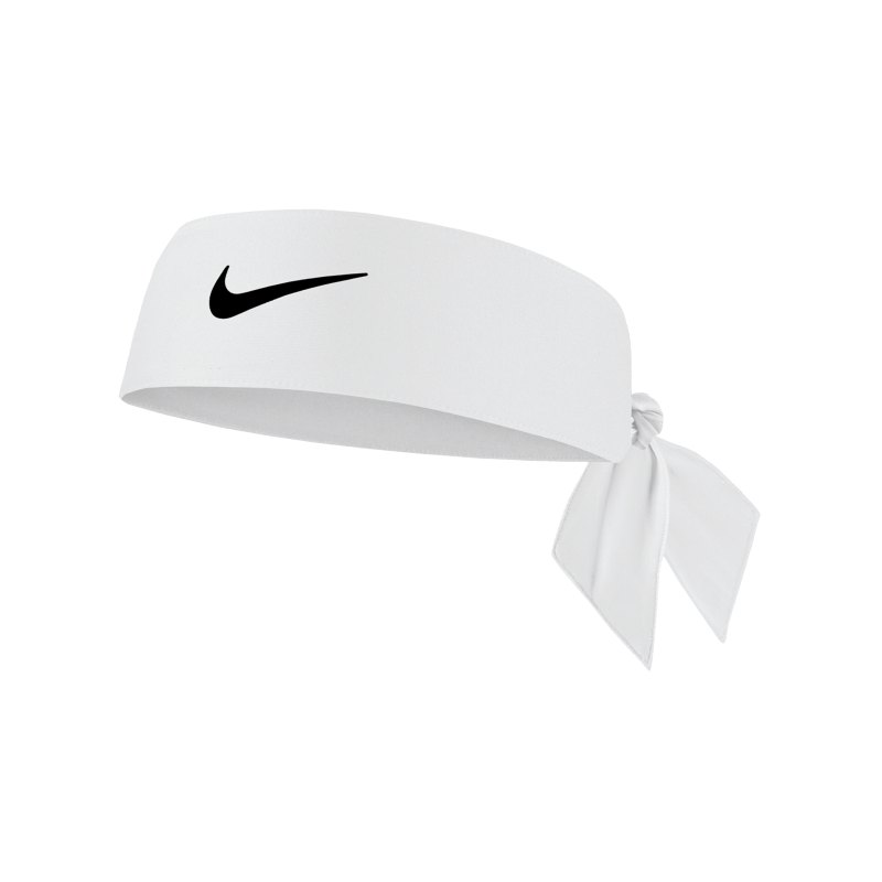 Nike Dri-FIT Head Tie 4.0 Haarband Weiss F101 - weiss