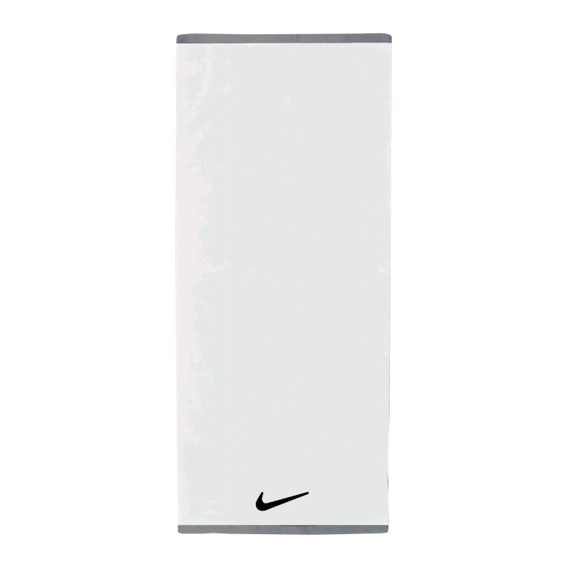 Nike Fundamental Towel Handtuch Gr. L Weiss F101N - weiss