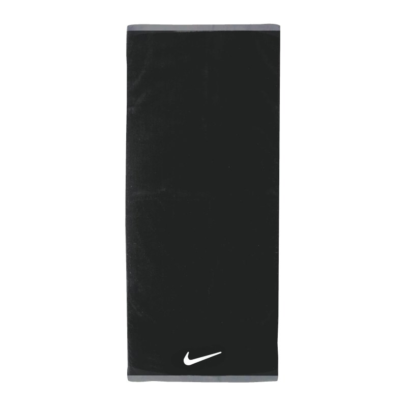 Nike Fundamental Towel Handtuch Gr. M Schwarz F010 - schwarz