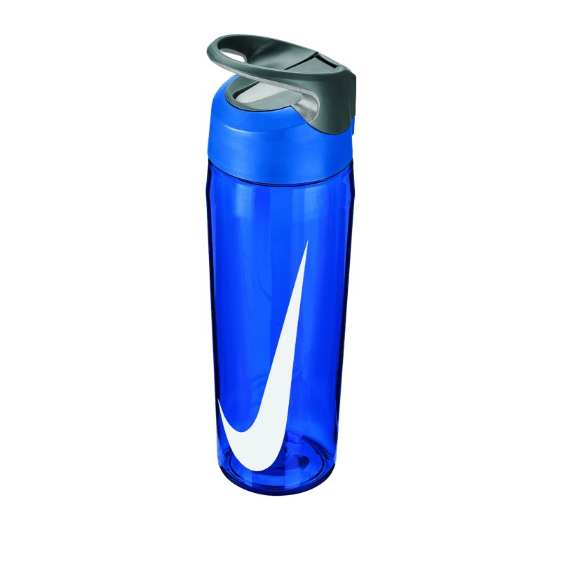 Nike TR Hypercharge Straw Bottle 709 ml F445 - blau