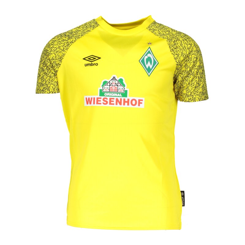 Umbro SV Werder Bremen TW-Trikot Home Kids 2021/2022 Orange - gelb