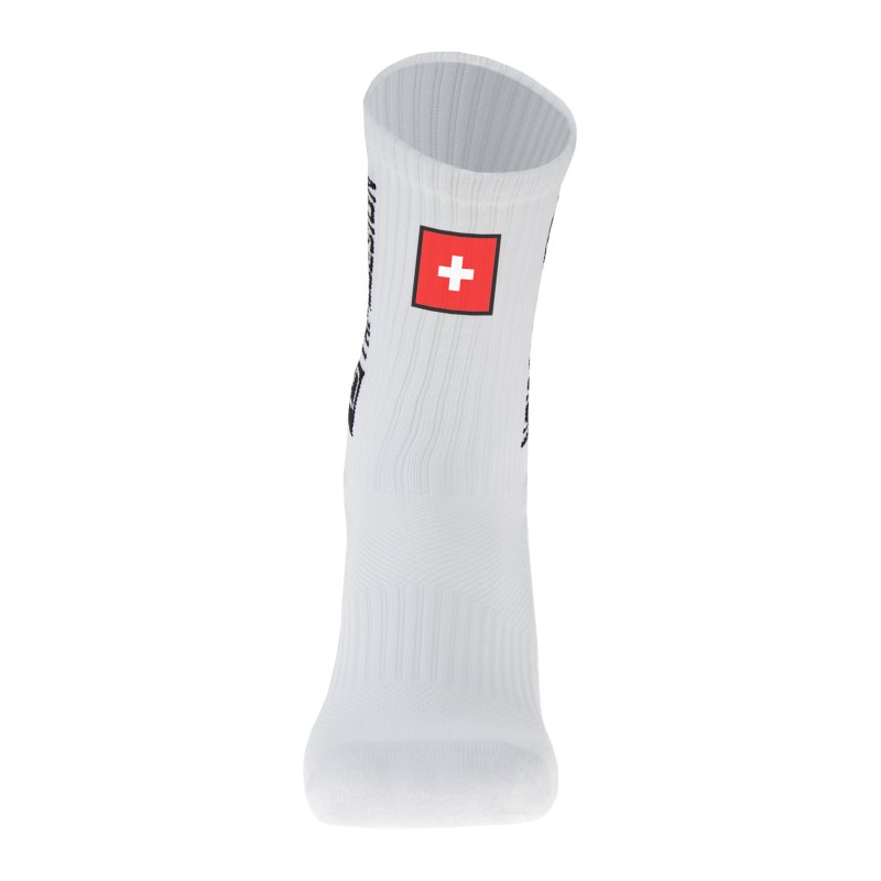 Tapedesign Schweiz Socken Weiss - weiss