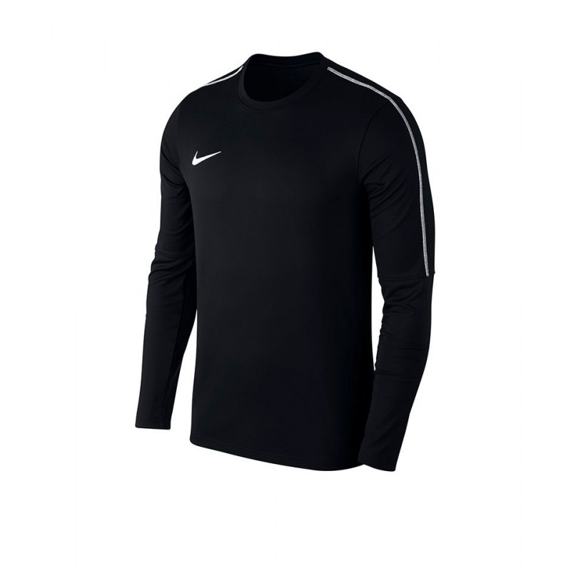 Nike Park 18 Crew Top Sweatshirt Kids Schwarz F010 - schwarz